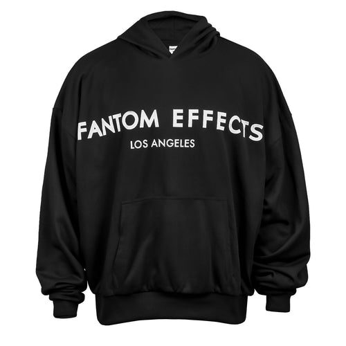FANTOM EFFECTS oversized black hoodie