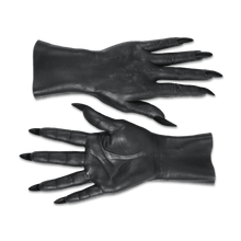HYPER- REALISTIC MATTE BLACK WOMEN'S WRIST GLOVES