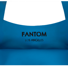 PATINA BLUE BAROQUE STYLIZED SILICONE HANDBAG