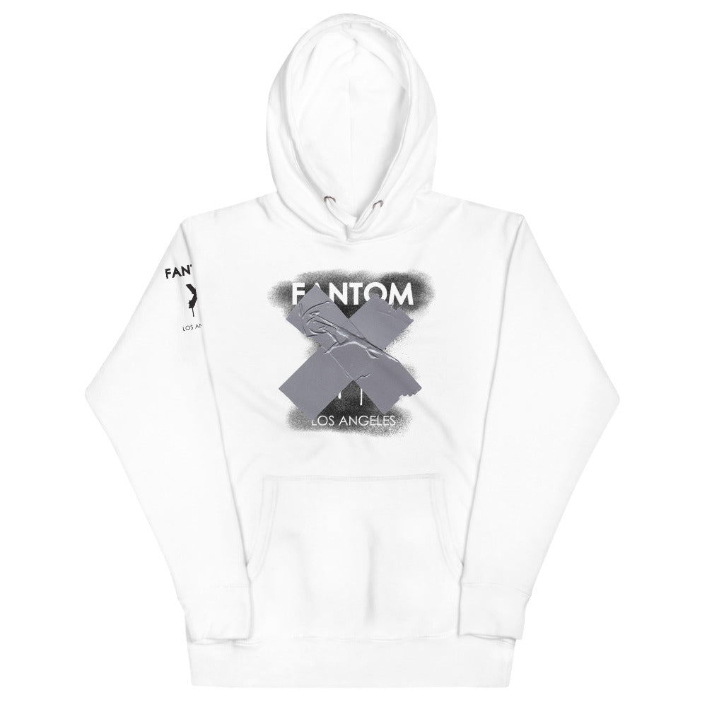 MEN'S FX DUCT TAPE OVER BLACK STENCIL LOGO HOODIE