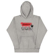 Men's FX Hoodie "Unfollow" design