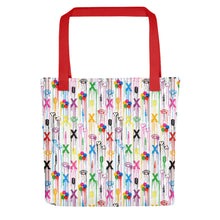 FX All-Over Print Graffiti Drip Tote bag