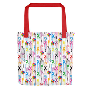 FX All-Over Print Graffiti Drip Tote bag