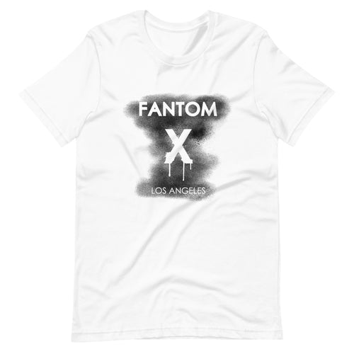 Men's FX Black Spray Over Stencil Logo Short-Sleeve T-Shirt