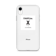 Black FX logo on white background iPhone Case