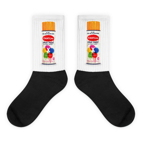 FX SPRAY PAINT CAN LOGO Socks