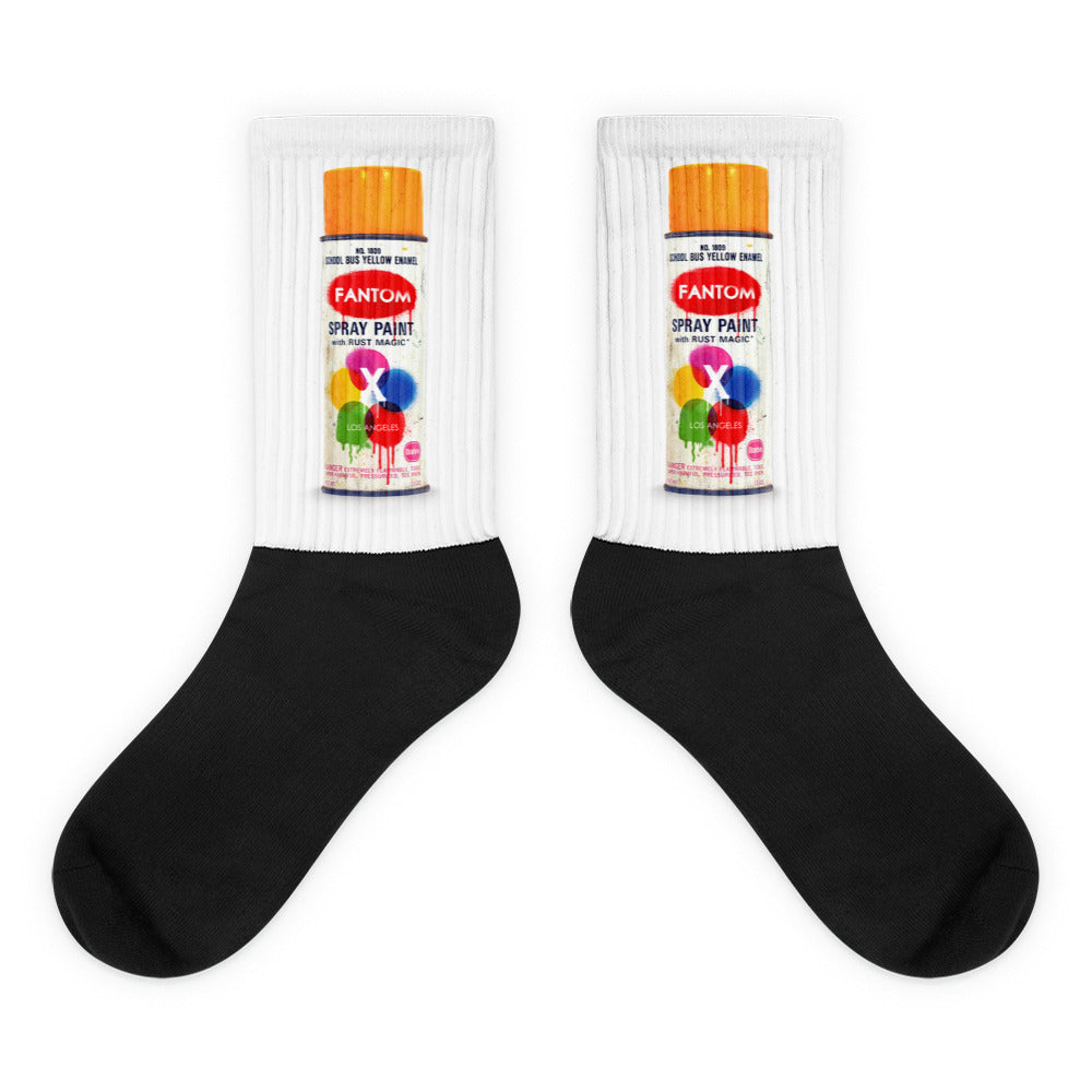 FX SPRAY PAINT CAN LOGO Socks