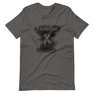 Men's FX Black Spray Over Stencil Logo Short-Sleeve T-Shirt