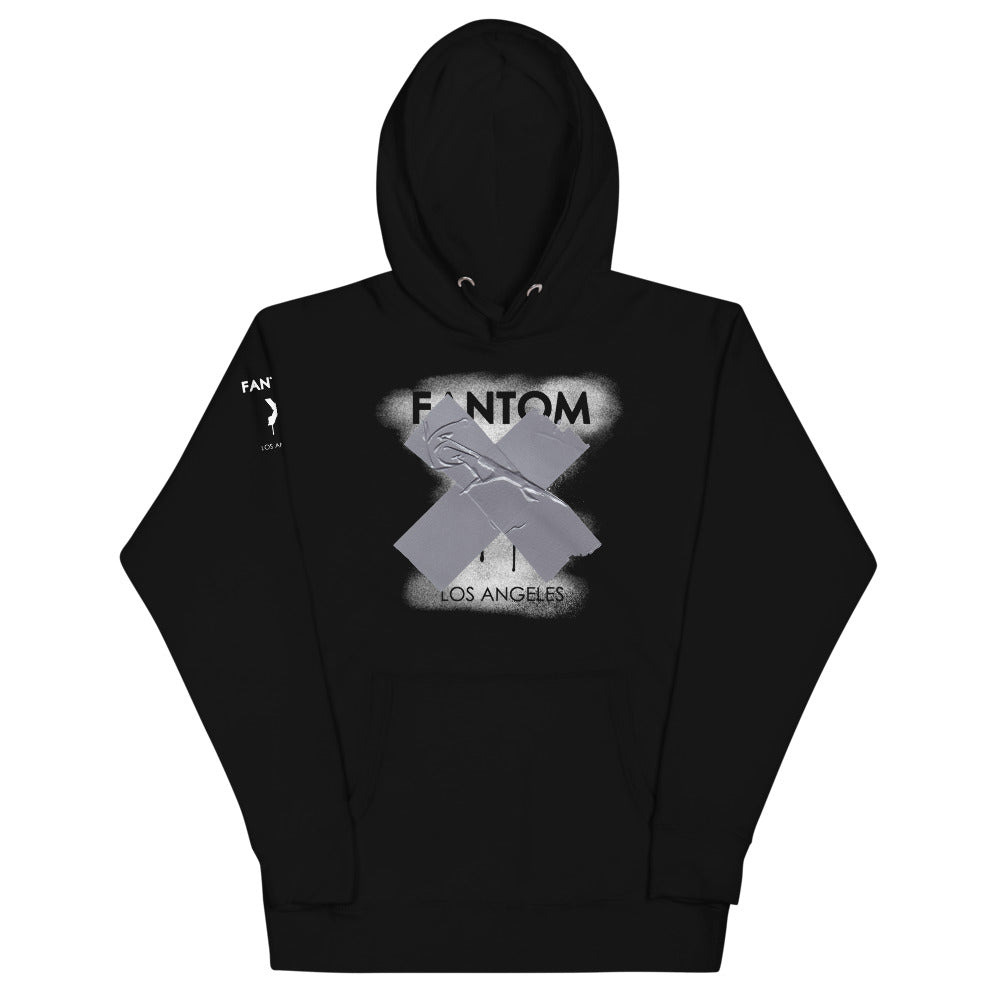 MEN'S FX DUCT TAPE OVER WHITE  STENCIL LOGO HOODIE